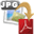 Converting JPEG to PDF 2.8.0.4 32x32 pixels icon
