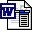 MS Word 2007 Ribbon To Old Classic Menu Toolbar Interface Software 7.0 32x32 pixels icon
