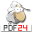PDF24 Creator 11.4.0 32x32 pixels icon