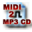 Power MIDI to CD 3.0 32x32 pixels icon
