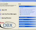 ScanDBX for Outlook Express Screenshot 0
