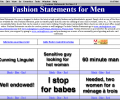 Fashion Statements for Men Screenshot 0