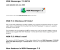 MSN Messenger 7.5 InfoPack Screenshot 0
