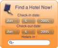 HotelSearch Yahoo! Widget Screenshot 0