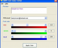 MSN Font Color Editor Screenshot 0