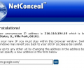 DCS NetConceal Anonymizer Screenshot 0