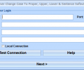 MS SQL Server Change Case To Proper, Upper, Lower & Sentence Software Screenshot 0