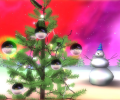 3D Space Christmas ScreenSaver Screenshot 0