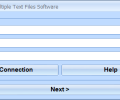 Oracle Import Multiple Text Files Software Screenshot 0