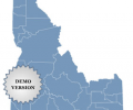 Locator Map of Idaho Screenshot 0