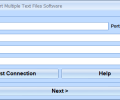 IBM DB2 Import Multiple Text Files Software Screenshot 0