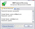 AIM Password Recovery Screenshot 0