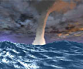 Tornado SeaStorm 3D Screensaver Screenshot 0