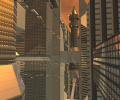 Sci-Fi Future City 3D Screensaver Screenshot 0