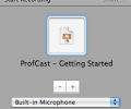 ProfCast for Macintosh Screenshot 0