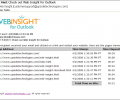 Web Insight for Outlook Screenshot 0