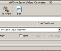 AVOne Zune Video Converter Screenshot 0