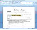 Bookmark Jumper for MS Word(1) Screenshot 0