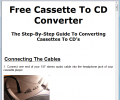 Free Cassette To CD Converter Screenshot 0