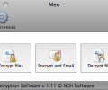 MEO File Encryption for Mac Screenshot 0