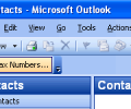 Hide Fax Numbers in Outlook Screenshot 0