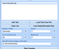 Create Multiple QR Codes Software Screenshot 0