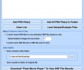 PNG To SWF Converter Software Screenshot 0