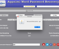 Appnimi Word Password Recovery Screenshot 0